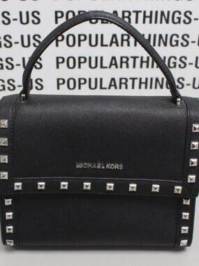 Michael Kors women's Studded Dillon Bag - Black